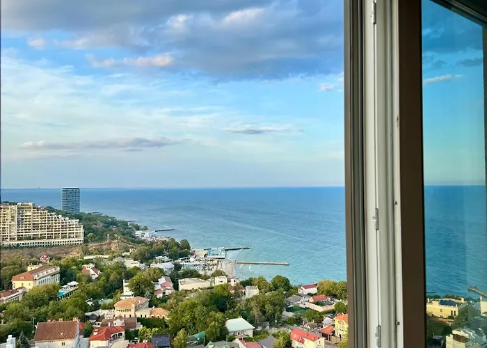 аркадия, каманина! вид на море! жк 27 жемчужина, паркинг! *